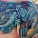 Tattoos - Color BioMech chest/arm Tattoo - 69905